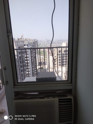 Balcony in 2 BHK Apartment at Panchsheel Greens II, Sector 16 Greater Noida – for Rent
