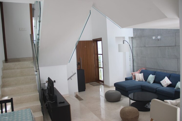 Living Room, gr-one-and-only 3.5 Bedroom 3050 Sq.Ft. Villa In Choodasandra Bangalore 7942681