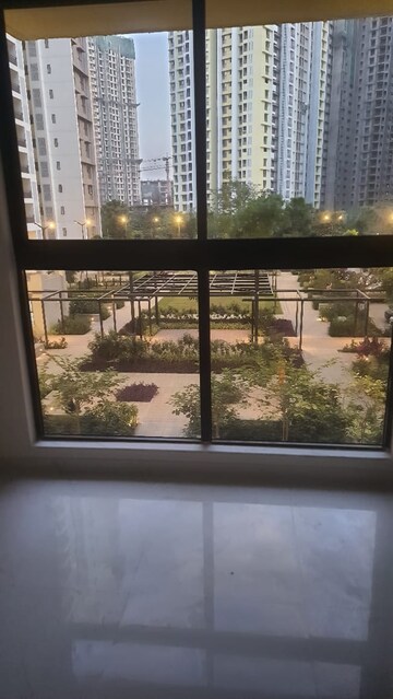 Balcony in 1 BHK Apartment at Runwal Gardens, Dombivli East – for Rent