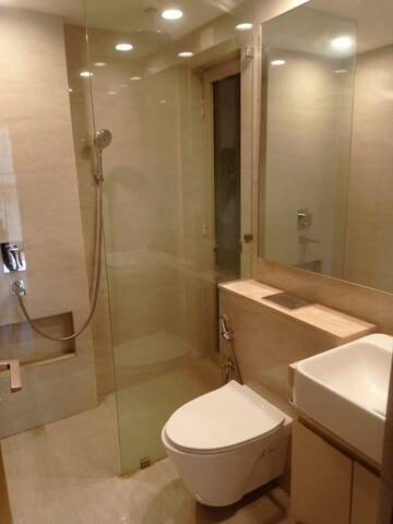 Bathroom in 2 BHK Apartment at Castle Rock, Powai – for Rent