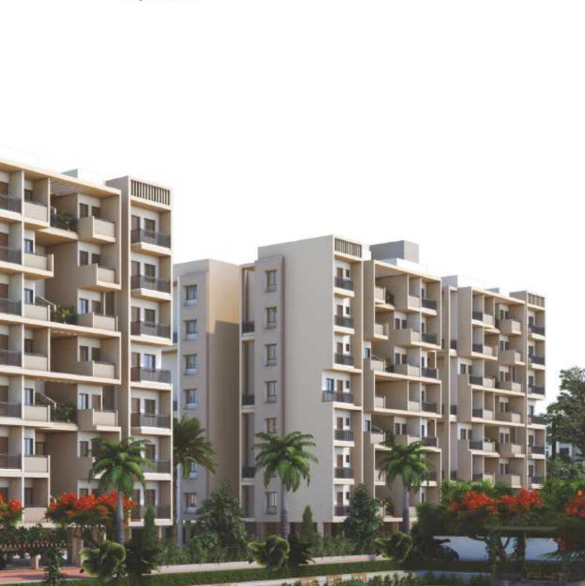 2.5 BHK Apartment For Sale in Raj Homes Nagpur
