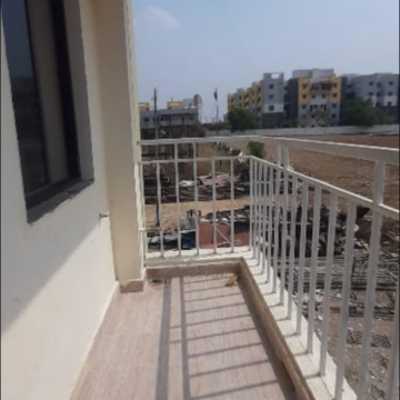 Balcony in 2.5 BHK Apartment at Raj Homes Nagpur, Gotal Pajri – for Sale