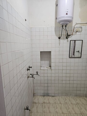 Bathroom in 3 BHK Apartment at Munirka – for Rent