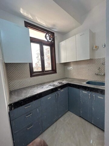 Kitchen in 1 BHK Builder Floor at Chattarpur – for Rent