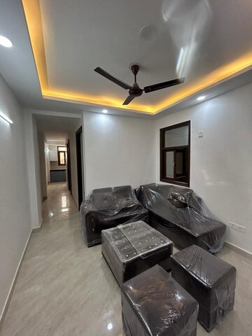 Living Room in 1 BHK Builder Floor at Chattarpur – for Rent