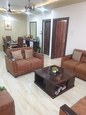 Living Room in 3 BHK Apartment at Goel Ganga Nebula, Viman Nagar – for Rent