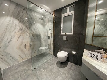 Attached Bathroom in 2 BHK Apartment at Transcon Triumph Tower, Andheri West – for Rent