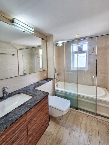 Bathroom in 3 BHK Apartment at Bestech Park View Spa, Sector 47 – for Rent