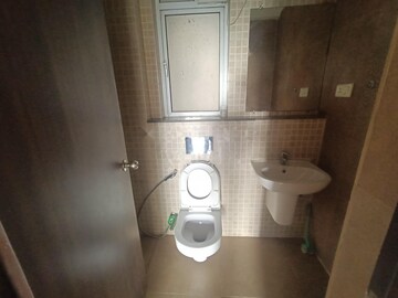 Bathroom in 3 BHK Apartment at Runwal Greens, Mulund West – for Rent