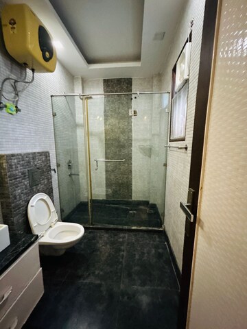 Attached Bathroom in 3 BHK Builder Floor at SS Southend Floors, South City 2 – for Rent