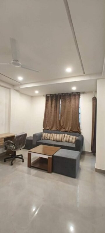 Living Room in 1 BHK Apartment at HBH Galaxy Apartments, Sector 43 – for Rent
