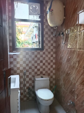 Bathroom in 2 BHK Builder Floor at Neb Sarai – for Rent