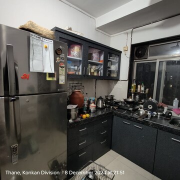 Kitchen in 2 BHK Apartment at Runwal Eirene, Balkum Pada – for Rent
