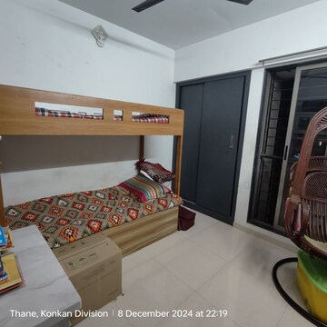 Bedroom in 2 BHK Apartment at Runwal Eirene, Balkum Pada – for Rent
