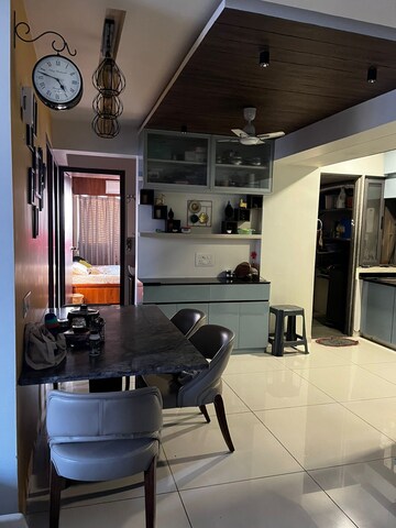 Living Room in 3 BHK Apartment at Shilaj – for Rent