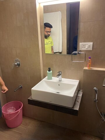 Bathroom in 2 BHK Apartment at Spenta Alta Vista, Chembur – for Rent