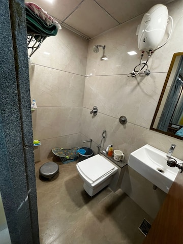 Bathroom in 3 BHK Apartment at Shilaj – for Rent
