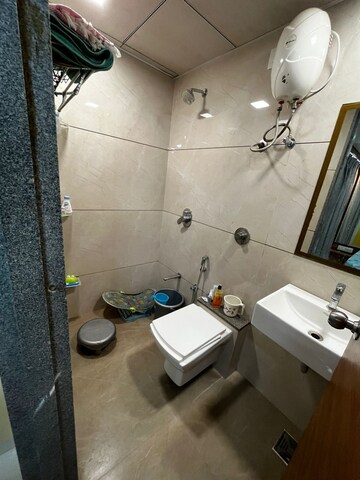 Bathroom in 3 BHK Apartment at Shilaj – for Rent