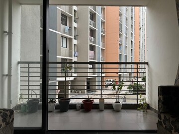 Balcony in 3 BHK Apartment at Gota – for Rent