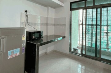 Kitchen in 3 BHK Apartment at Sector 28 Nerul – for Rent