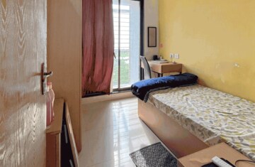 Bedroom in 3 BHK Apartment at Sector 28 Nerul – for Rent
