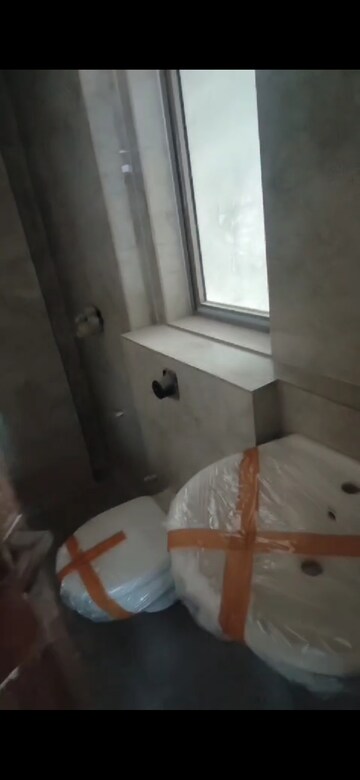 Bathroom in 1 BHK Apartment at Sheth Irene, Malad West – for Rent