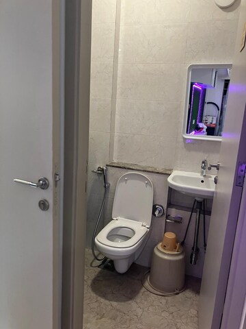 Bathroom in 1 BHK Apartment at Sheth Vasant Oasis, Andheri East – for Rent