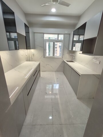 Kitchen in 3 BHK Apartment at Wadhwa TW Gardens, Kandivali East – for Rent