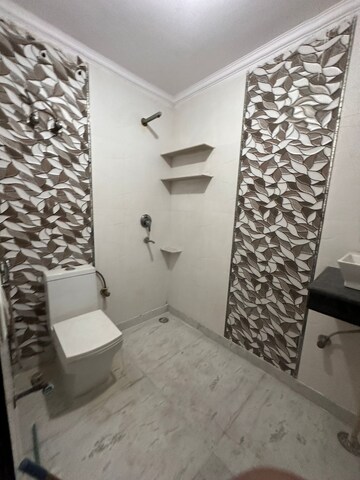 Bathroom in 1 BHK Builder Floor at Ignou Road – for Rent