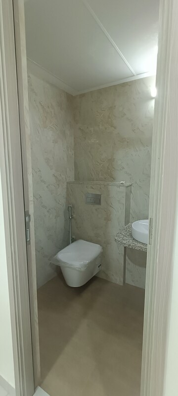 Bathroom in 3 BHK Apartment at Wadhwa TW Gardens, Kandivali East – for Rent