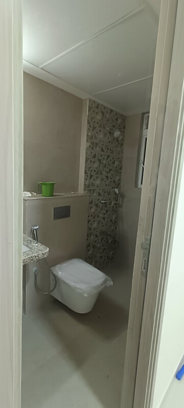 Bathroom in 3 BHK Apartment at Wadhwa TW Gardens, Kandivali East – for Rent