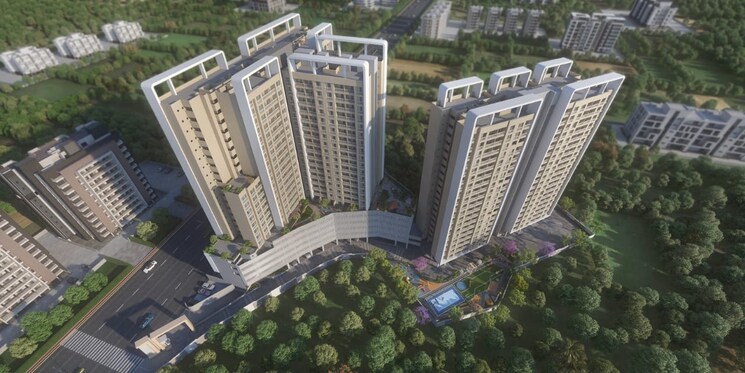 Exterior View, lotus-urban-hills 2 Bedroom 563 Sq.Ft. Apartment In Shilphata Thane 7945205