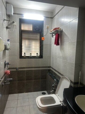 Bathroom in 2.5 BHK Apartment at Rajkamal Heights, Parel – for Rent