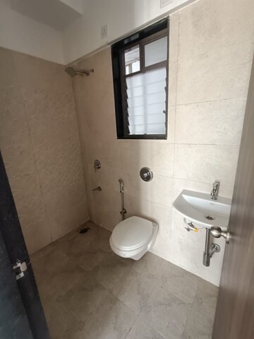 Bathroom in 1 BHK Apartment at UK Luxecity, Kandivali East – for Rent