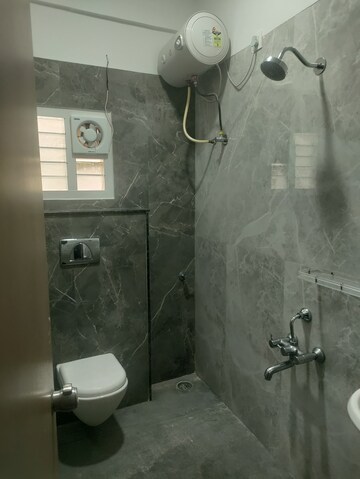 Bathroom in 2 BHK Builder Floor at Basaveshwara Nagar – for Rent