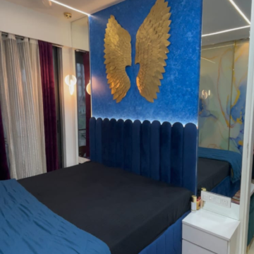 Master Bedroom in 2 BHK Apartment at Lodha Altia, Wadala Truck Terminal – for Rent