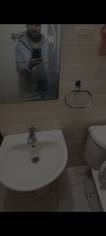 Bathroom in 2 BHK Apartment at Amrapali Zodiac, Sector 120 – for Rent