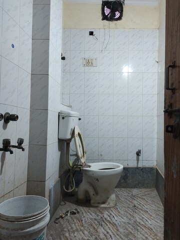 Bathroom in 1 BHK Builder Floor at East Of Kailash – for Rent