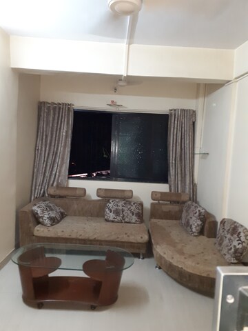 Living Room in 1 BHK Apartment at Amritvan Complex, Aarey Colony – for Rent