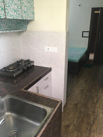 Kitchen in 1 RK Apartment at Bestech Park View Spa, Sector 47 – for Rent