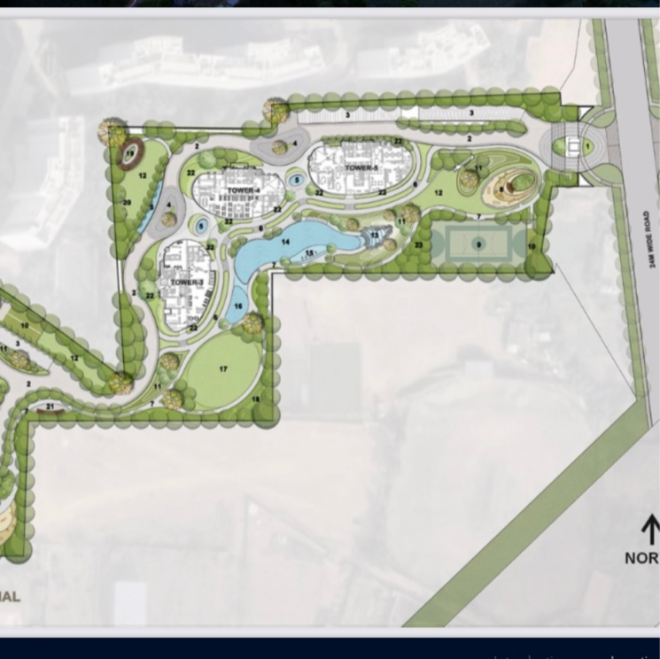 Master Plan, sector 59 3 Bedroom 2407 Sq.Ft. Apartment In Sector 59 Gurgaon 7945525