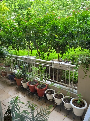 Balcony in 4 BHK Apartment at Bestech Park View Spa, Sector 47 – for Rent