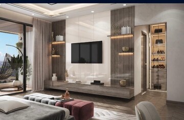 Living Room in 3 BHK Apartment at 4S The Aurrum, Sector 59 – for Sale