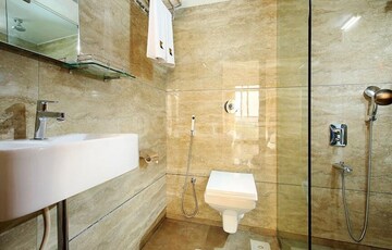 Bathroom in 2 BHK Apartment at Sneh CHS Andheri West, Andheri West – for Rent