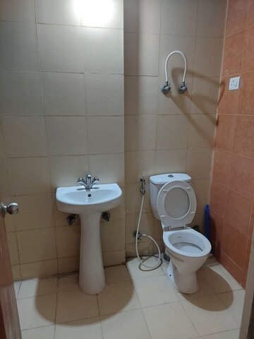 Bathroom in 3 BHK Apartment at Mahagun Mywoods, Sector 16c Greater Noida – for Rent