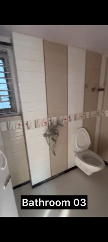 Bathroom in 3 BHK Apartment at Khar West – for Rent