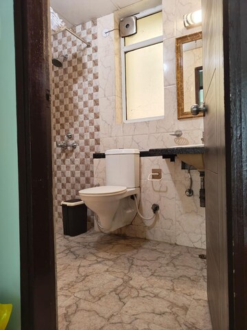 Bathroom in 1 BHK Apartment at Supertech Ecovillage I, Sector 1 Greater Noida – for Rent