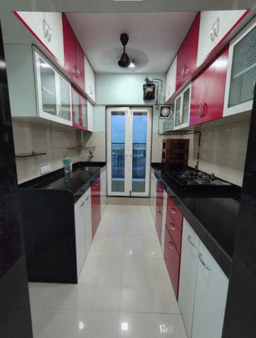 Kitchen in 2 BHK Apartment at Dosti West County Phase 4 Dosti Pine, Balkum Pada – for Rent