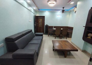 Living Room in 2 BHK Apartment at Dosti West County Phase 4 Dosti Pine, Balkum Pada – for Rent