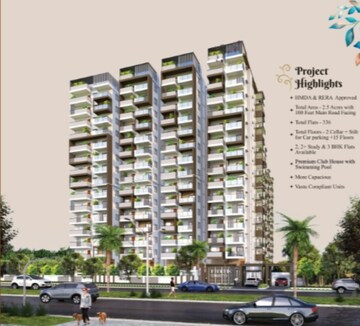 2 BHK Apartment – Exterior View View at Kollur - for Sale
